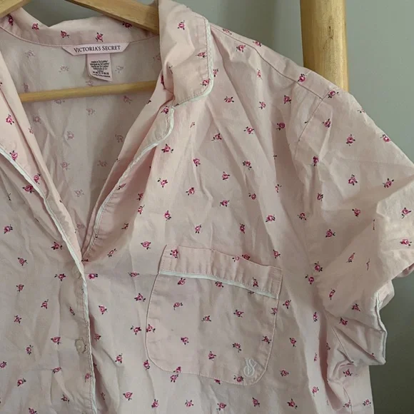 Victoria’s Secret heritage cotton short pajama set sz large - Picture 3 of 6